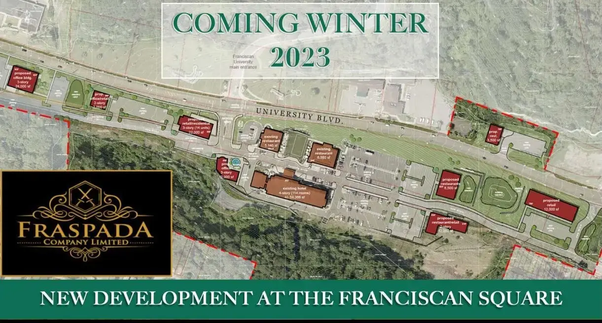 Franciscan Square phase two plan by Fraspada, coming winter 2023
