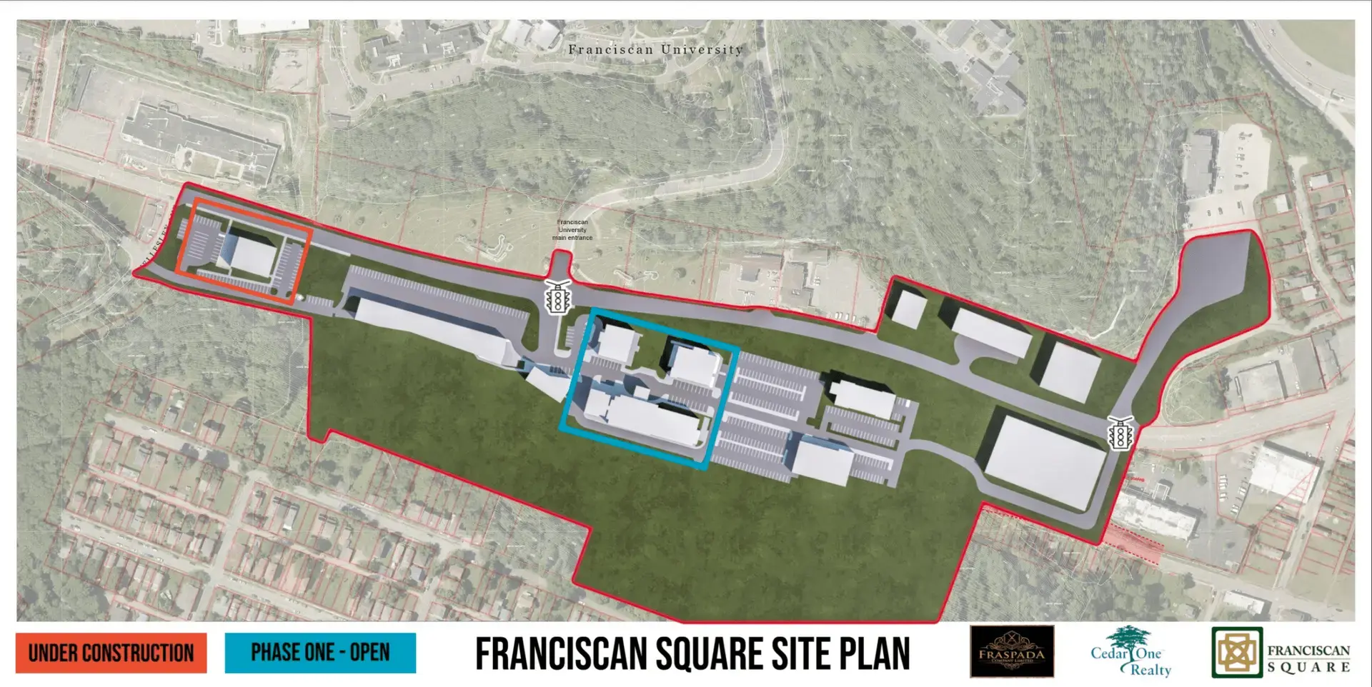 Franciscan Square phase two site plan outline
