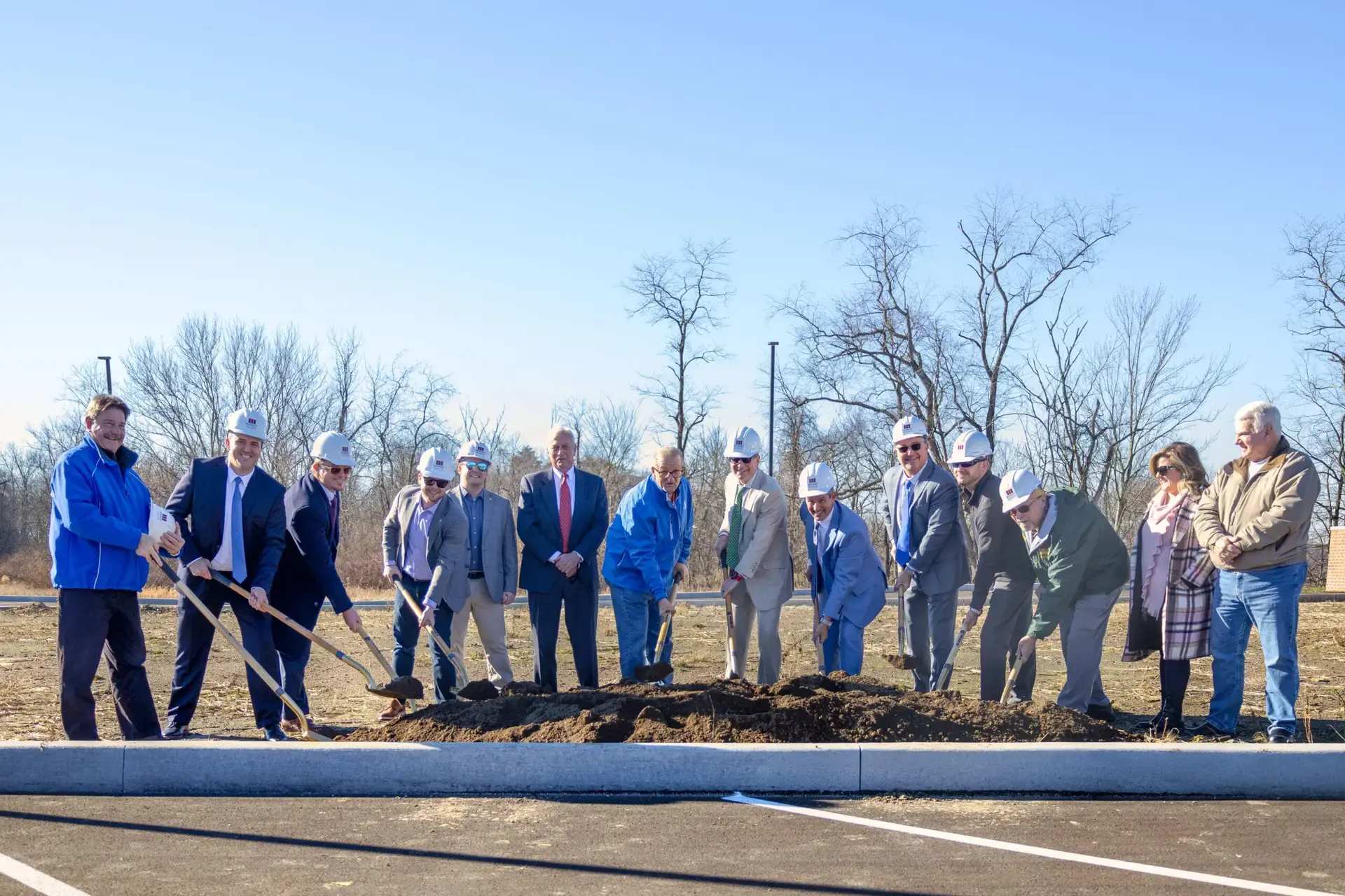 Park Drive Development groundbreaking ceremony